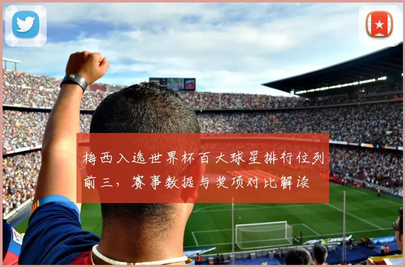 梅西入选世界杯百大球星排行位列前三,赛事数据与奖项对比解读